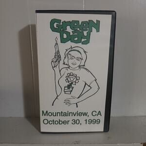 Green Day VHS- Live ACOUSTIC- 1999 Punk Rock Concert